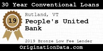 People's United Bank 30 Year Conventional Loans bronze