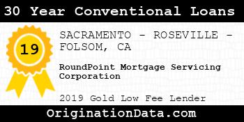 RoundPoint Mortgage Servicing Corporation 30 Year Conventional Loans gold