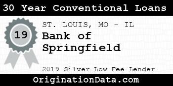Bank of Springfield 30 Year Conventional Loans silver