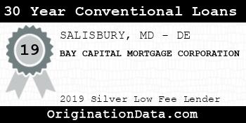 BAY CAPITAL MORTGAGE CORPORATION 30 Year Conventional Loans silver