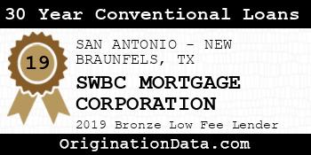SWBC MORTGAGE CORPORATION 30 Year Conventional Loans bronze