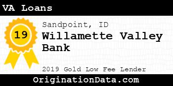 Willamette Valley Bank VA Loans gold