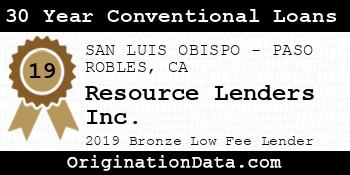 Resource Lenders 30 Year Conventional Loans bronze