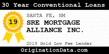 SRE MORTGAGE ALLIANCE 30 Year Conventional Loans gold