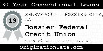 Bossier Federal Credit Union 30 Year Conventional Loans silver