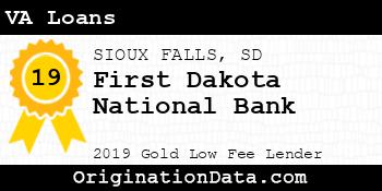 First Dakota National Bank VA Loans gold
