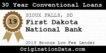 First Dakota National Bank 30 Year Conventional Loans bronze