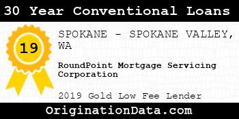 RoundPoint Mortgage Servicing Corporation 30 Year Conventional Loans gold