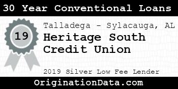 Heritage South Credit Union 30 Year Conventional Loans silver