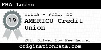 AMERICU Credit Union FHA Loans silver