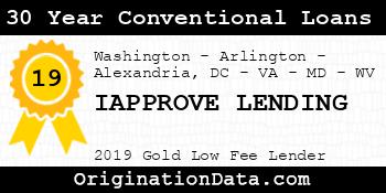 IAPPROVE LENDING 30 Year Conventional Loans gold