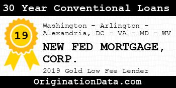 NEW FED MORTGAGE CORP. 30 Year Conventional Loans gold