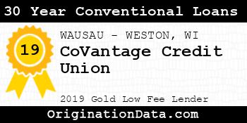 CoVantage Credit Union 30 Year Conventional Loans gold