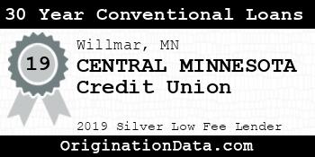 CENTRAL MINNESOTA Credit Union 30 Year Conventional Loans silver