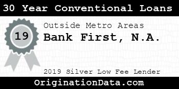 Bank First N.A. 30 Year Conventional Loans silver