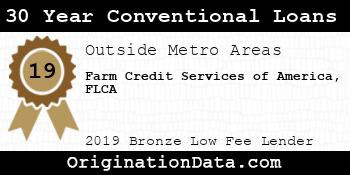 Farm Credit Services of America FLCA 30 Year Conventional Loans bronze