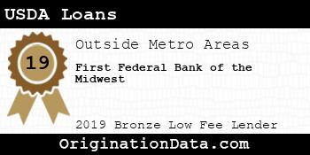 First Federal Bank of the Midwest USDA Loans bronze