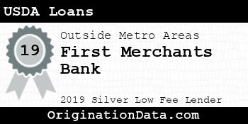 First Merchants Bank USDA Loans silver
