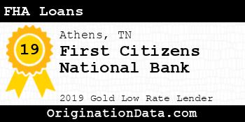 First Citizens National Bank FHA Loans gold