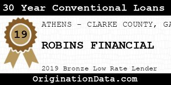 ROBINS FINANCIAL 30 Year Conventional Loans bronze