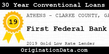 First Federal Bank 30 Year Conventional Loans gold