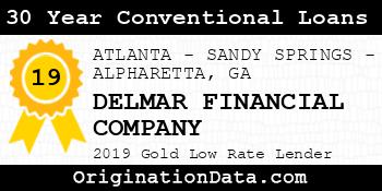DELMAR FINANCIAL COMPANY 30 Year Conventional Loans gold