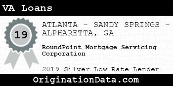 RoundPoint Mortgage Servicing Corporation VA Loans silver