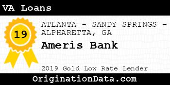 Ameris Bank VA Loans gold