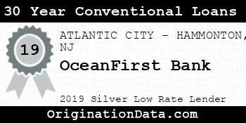 OceanFirst Bank 30 Year Conventional Loans silver