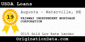 FAIRWAY INDEPENDENT MORTGAGE CORPORATION USDA Loans gold