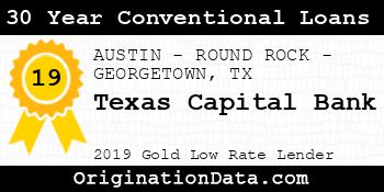 Texas Capital Bank 30 Year Conventional Loans gold