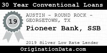 Pioneer Bank SSB 30 Year Conventional Loans silver