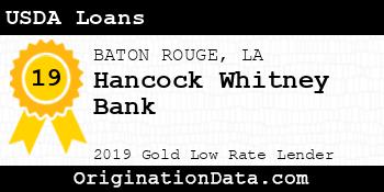 Hancock Whitney Bank USDA Loans gold