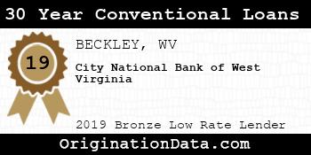 City National Bank of West Virginia 30 Year Conventional Loans bronze