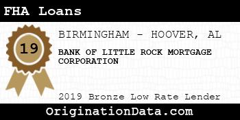 BANK OF LITTLE ROCK MORTGAGE CORPORATION FHA Loans bronze