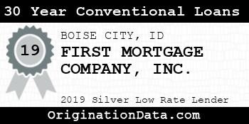 FIRST MORTGAGE COMPANY 30 Year Conventional Loans silver