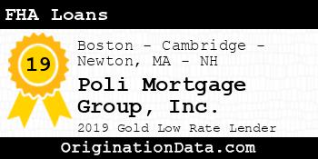 Poli Mortgage Group FHA Loans gold