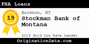 Stockman Bank of Montana FHA Loans gold