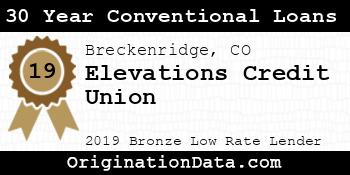 Elevations Credit Union 30 Year Conventional Loans bronze