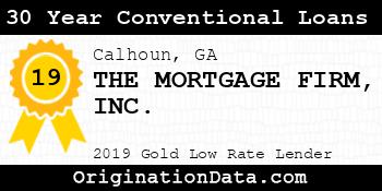 THE MORTGAGE FIRM 30 Year Conventional Loans gold