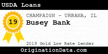 Busey Bank USDA Loans gold