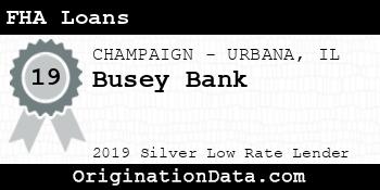 Busey Bank FHA Loans silver