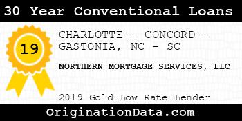 NORTHERN MORTGAGE SERVICES 30 Year Conventional Loans gold