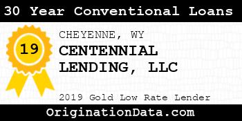 CENTENNIAL LENDING 30 Year Conventional Loans gold