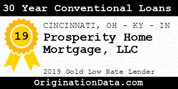 Prosperity Home Mortgage 30 Year Conventional Loans gold