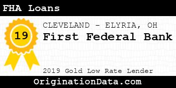 First Federal Bank FHA Loans gold