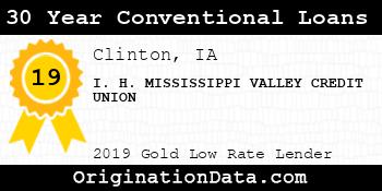 I. H. MISSISSIPPI VALLEY CREDIT UNION 30 Year Conventional Loans gold