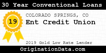 Ent Credit Union 30 Year Conventional Loans gold