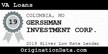 GERSHMAN INVESTMENT CORP. VA Loans silver