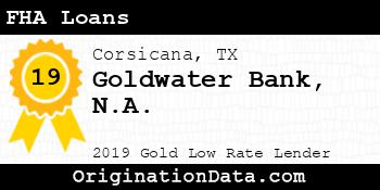 Goldwater Bank N.A. FHA Loans gold